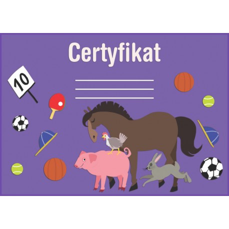 Certyfikat zwierzęta wiejskie (polski)