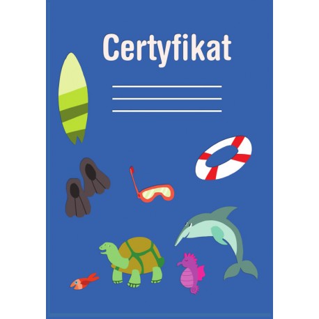 Certyfikat zwierzęta wodne (polski)